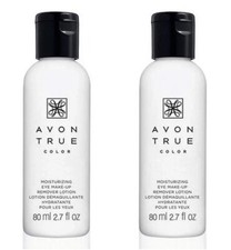 2 Avon True Color Moisturizing Eye Make-Up Remover Lotion 2.7 oz new