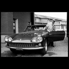 Photo A.014540 FERRARI 330 GT 2+2 PROTOTIPO & ENZO FERRARI
