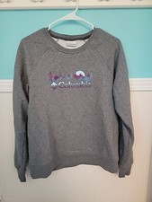 Womens Columbia Sweatshirt/Size Medium/Gray/pre Owned