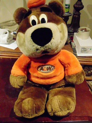 a&w stuffed bear