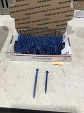 Bulk Hex Washer Head Masonry Concrete Screw Tapcon Anchor Blue