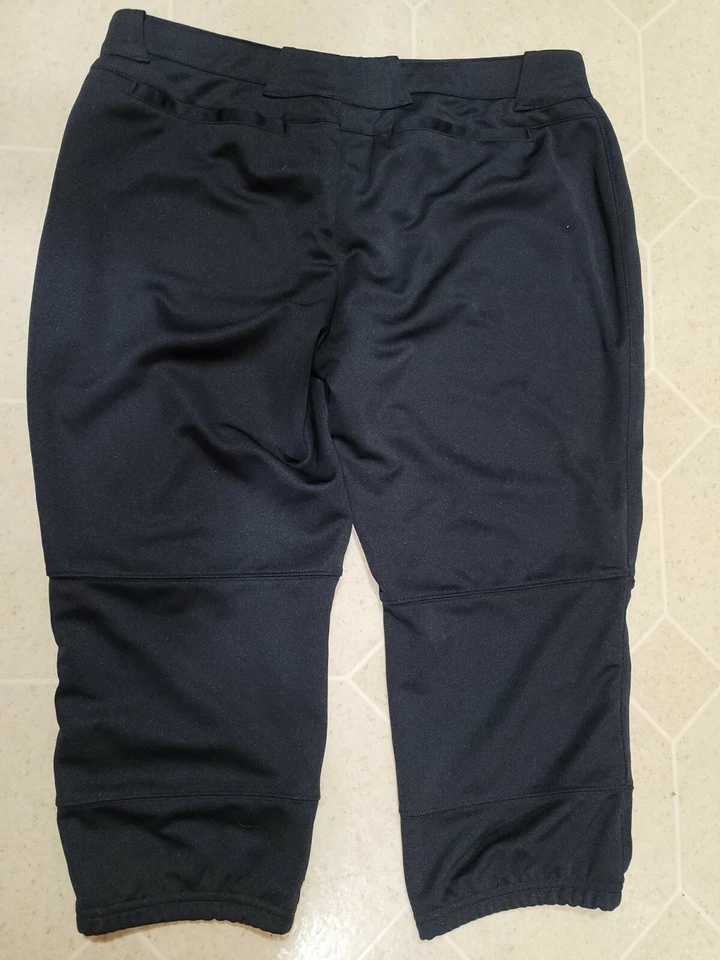 Pantalones de entrenamiento Under Armour para hombre de béisbol/softbol negros talla XL Foto 2 de 3