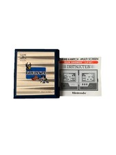 Vintage 1983 Nintendo RAIN SHOWER Game Watch Multi Screen Handheld with MANUAL
