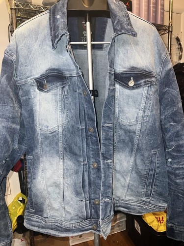 Jordan Craig Denim Jean Jacket 4XL - Imagen 4 de 5