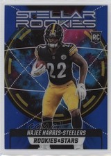 2021 Panini Rookies & Stars Stellar Rookies Blue 15/50 Najee Harris #SR-8 qf4