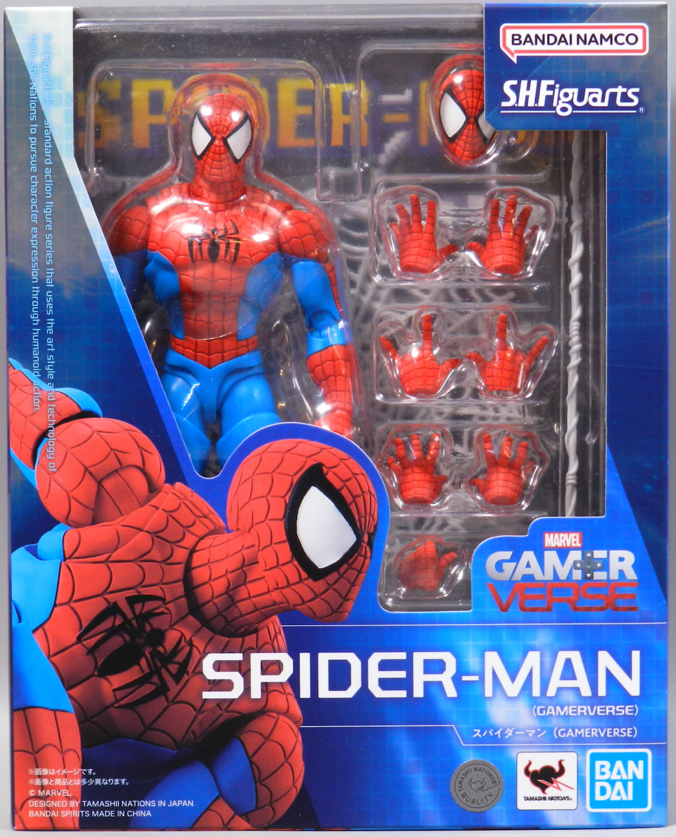 BANDAI Spider-Man Gamerverse Marvel 6.1in S.H.Figuarts Action