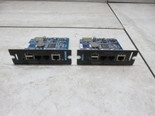 LOT OF 2 APC SMART SLOT AP9631 UPS NETWORK MANAGEMENT CARD