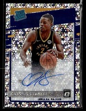 2020-21 Donruss Optic Cassius Stanley Rated Rookies Signatures auto card