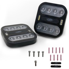 Gen-right Tail Lights Matrix Led For Jeep Cjyjtj Lj Pair
