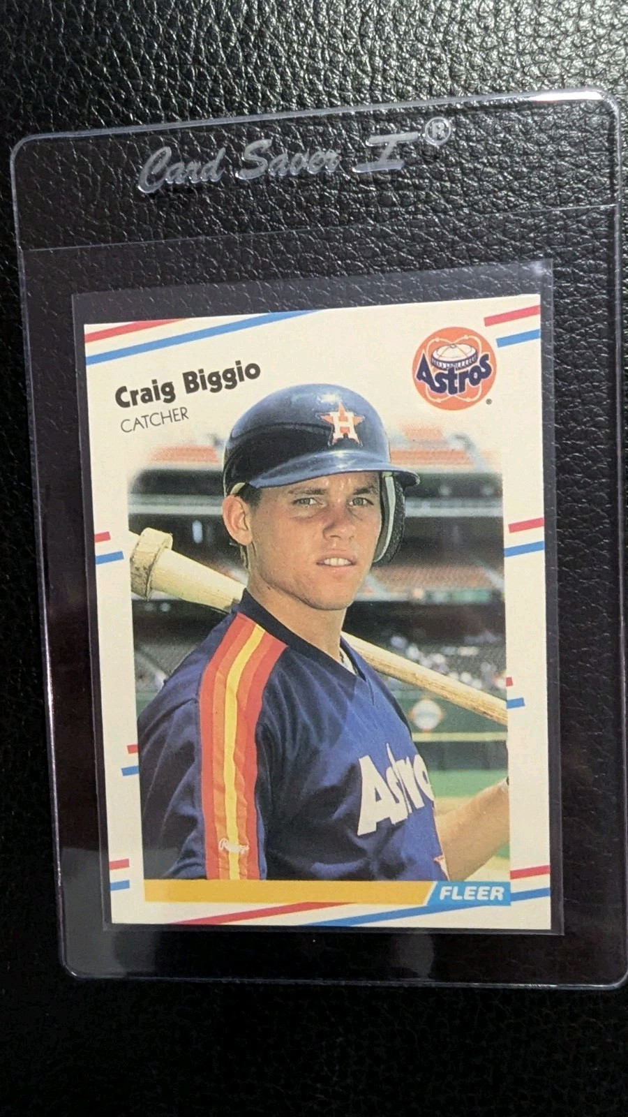 1988 FLEER UPDATE GLOSSY #U-89 CRAIG BIGGIO ROOKIE CARD RC HOUSTON ASTROS HOF