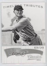 2014 Panini Classics Timeless Tributes Silver 29/149 Herb Pennock #6 HOF sh7