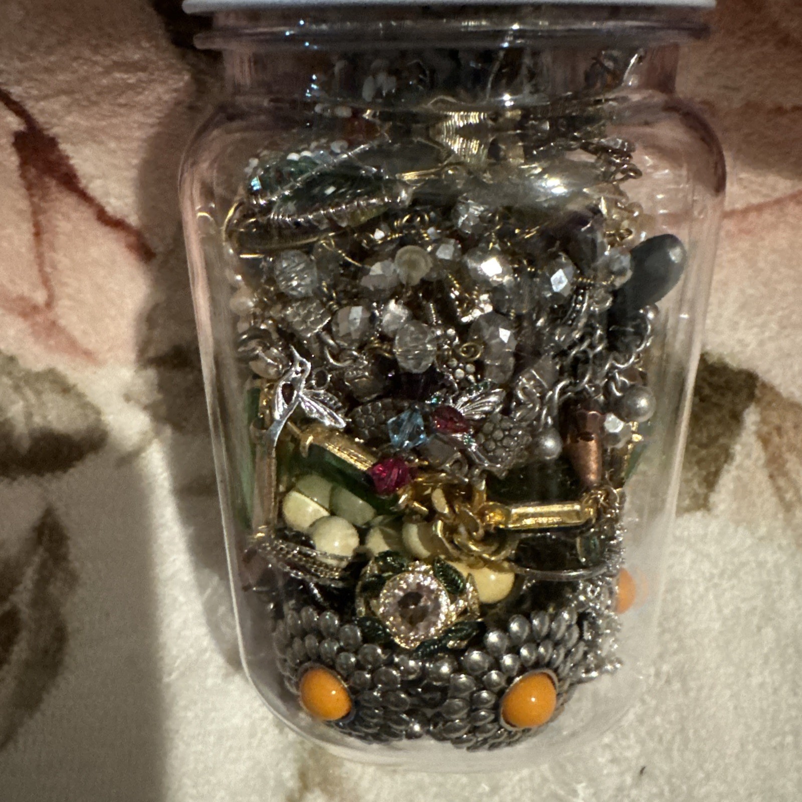 mystery jewelry jar Vintage To Now