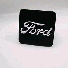 Ford Suv Truck Black White Tow Hitch Coverplugcap For 2 Receivers
