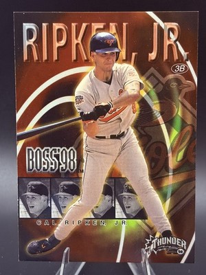 #16B Cal Ripken Jr. 1998 Circa Thunder Boss Baltimore Orioles