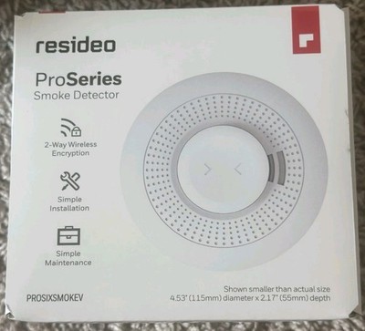 Brand New Honeywell PROSIXSMOKEV Pro Series 2-Way Wireless Smoke Detector
