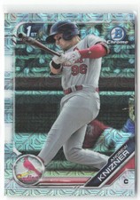 2019 Bowman Andrew Knizner Chrome Prospects Mega Box Mojo Refractor #BCP-132 RC