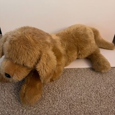 DOUGLAS Plush Large GOLDEN RETRIEVER 24 tail" SHERMAN Great Condition