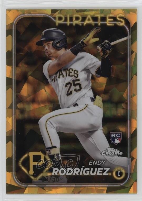 2024 Topps Chrome Sapphire Edition Gold 7/50 Endy Rodriguez Rodríguez #3 09ou