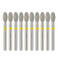 Dental Diamond Bur FG Football Diamond 379/023XF Egg Shape Extra Fine High Speed