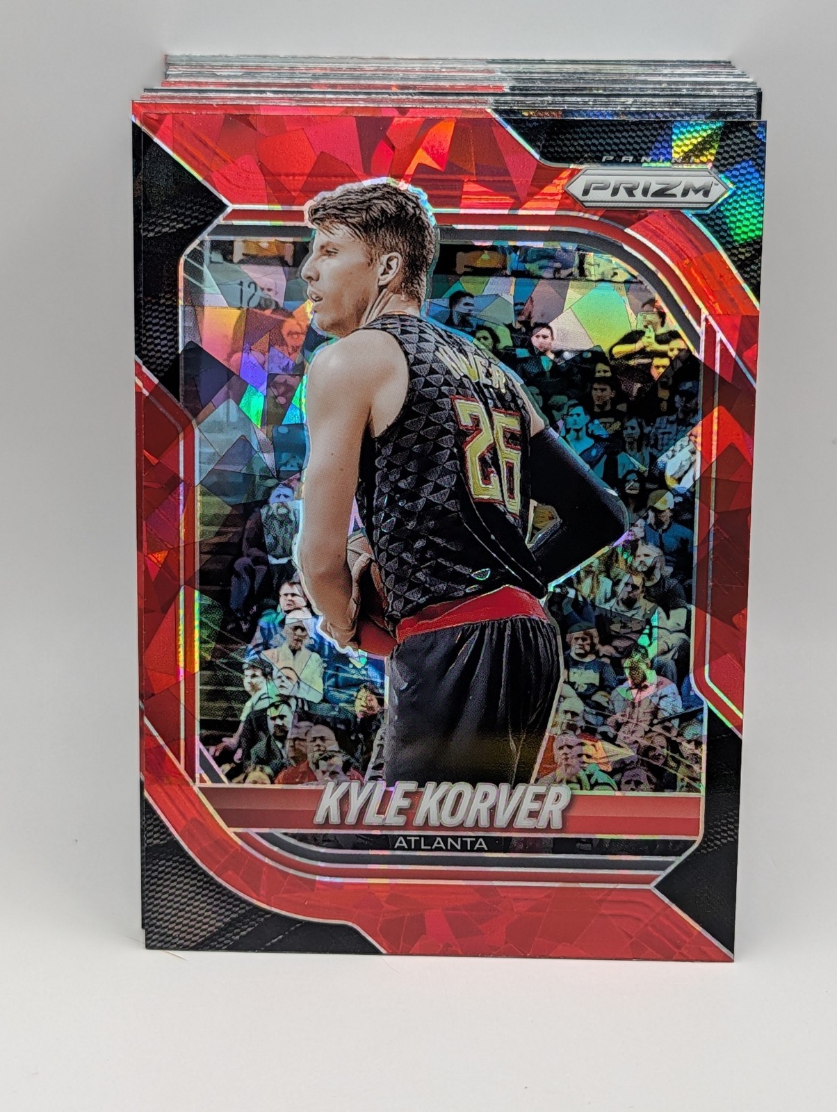 2025-26 Panini Prizm Basketball Kyle Korver Red Ice Prizm Atlanta Hawks