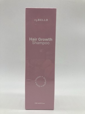 Trybello Hair Growth Shampoo Natural Thickening & Scalp Detox Sulfate Free