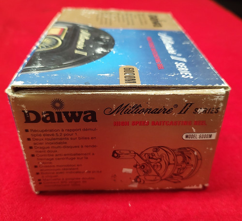 Daiwa Millionaire II baitcasting 6000M 5:2:1 ratio reel - Picture 6 of 7