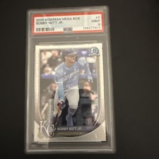 2025 Bowman Mega Box Bobby Witt Jr. #7 PSA 9