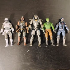 Mixed Action Figure Lot 3 3/4 Inch Hiya And Other Brands