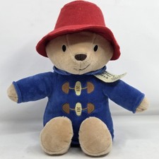 Kohls Cares Paddington Bear Plush Stuffed Animal Blue Coat Red Hat 12"
