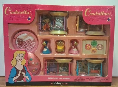 Vintage 1986 Disney Store Cinderella Sewing Playset (NIB)