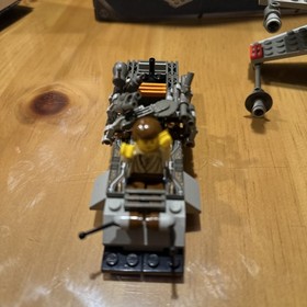 LEGO Star Wars X-Wing Fighter (7140) Looks Nearly 100% Comp W/Mini Fig Box Manul