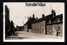 Alkborough, Cross Street - north of Scunthorpe -  real photographic postcard