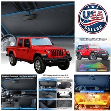 2025 Car Windshield Sun Shade - Ultimate Uv Protection Rapid Cooling