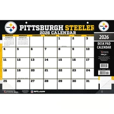 Turner Licensing,  NFL Pittsburgh Steelers 2026 Desk Pad