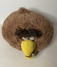 2013 Star Wars Angry Birds Chewbacca Chewie Medium Plush Commonwealth Toys 8  
