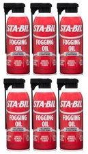Lot of 6 - STA-BIL Fogging Oil 12oz - Corrosion & Engine Lubrication - Stabil
