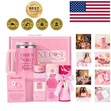 Relaxing Spa Gift Basket with Rose Scented Essentials Perfect for Any Occasion
