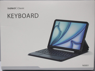 Inateck N0001 Bluetooth Tastatur Hülle für iPad 11 Air Pro Schwarz QWERTZ