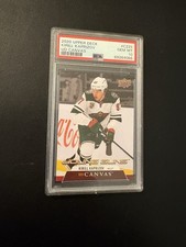 2020 Upper Deck #C225 Kirill Kaprizov Young Guns Canvas Rookie PSA 10
