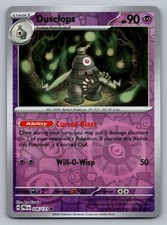 Pokemon TCG SV: Prismatic Evolutions Dusclops 036/131 Reverse Holo