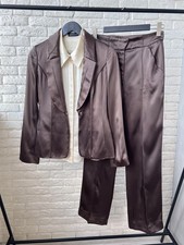 Thierry MUGLER 100 Silk 3 Piece Suit Women's Size 40 IT