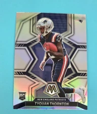 2022 Mosaic Image Variation Silver RC #336 Tyquan Thornton FOOTBALL Card W7