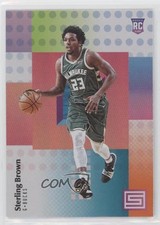 2017-18 Panini Status Rookies Foundations Sterling Brown #123 3a3