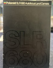 Polaroid 680 SLR Autofocus Land Camera, Original User Manual