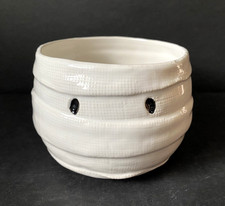 Pottery Barn Halloween White Mummy Bowl Dessert  Snacks   Halloween Candy