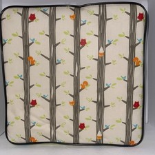 Luv Chicken Portable Booster Cushion W/ Forest Critters Cover, EasyWipe Clean