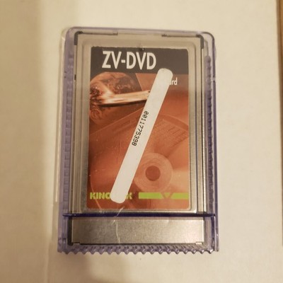 Vintage Kingmax ZV-DVD PCMCIA DVD MPEG-2 Decoder PC Card (Card Only)