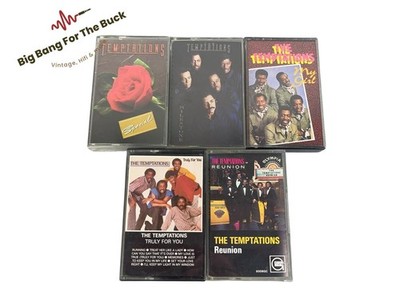 5x The Temptations MC Audio Kassetten Konvolut   Soul Classics   My Girl & mehr