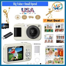 Kids Camera 48MP 1080p Video Autofocus 16X Zoom 32GB Includes Accessories