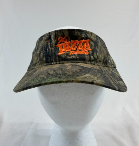 The Pizza Place Visor Cap Strapback Camouflage Weatherford Texas Dining Casual